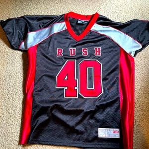 Official Rush R40 tour Football jersey